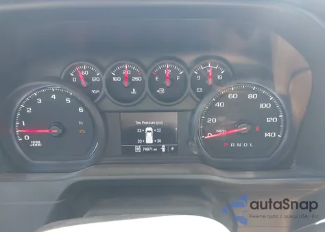 2021 Chevrolet Silverado 1500 4Wd Standard Bed Wt z USA, uszkodzony, nr VIN 1GCRYAEFXMZ218676